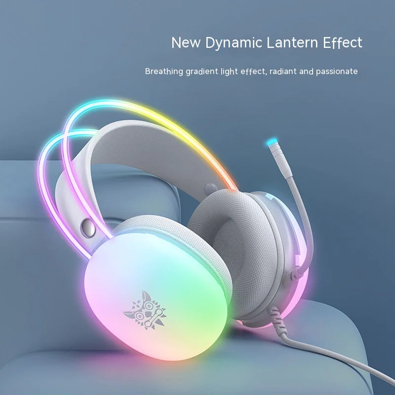 RGB Gaming Headset with Surround Sound