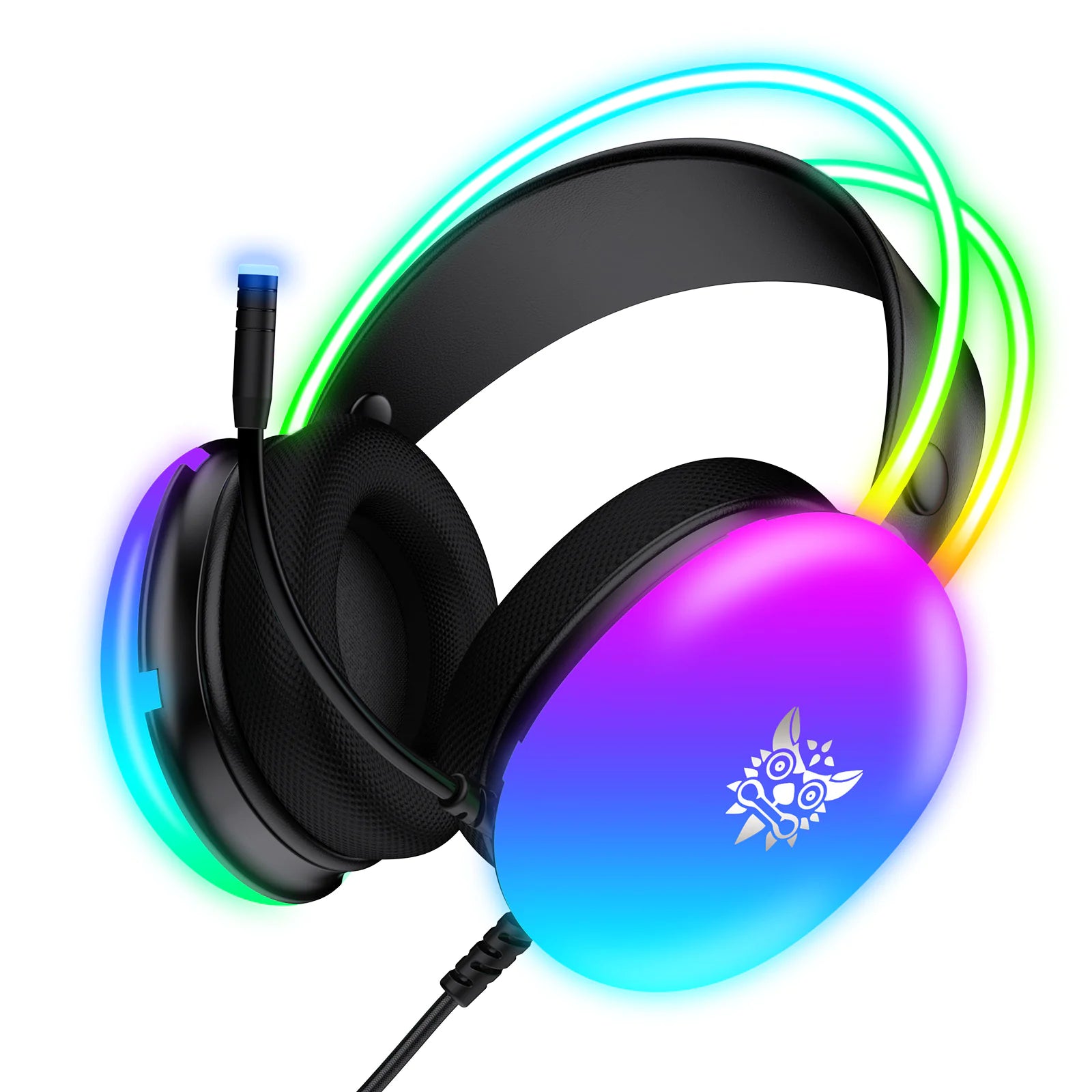 RGB Gaming Headset with Surround Sound