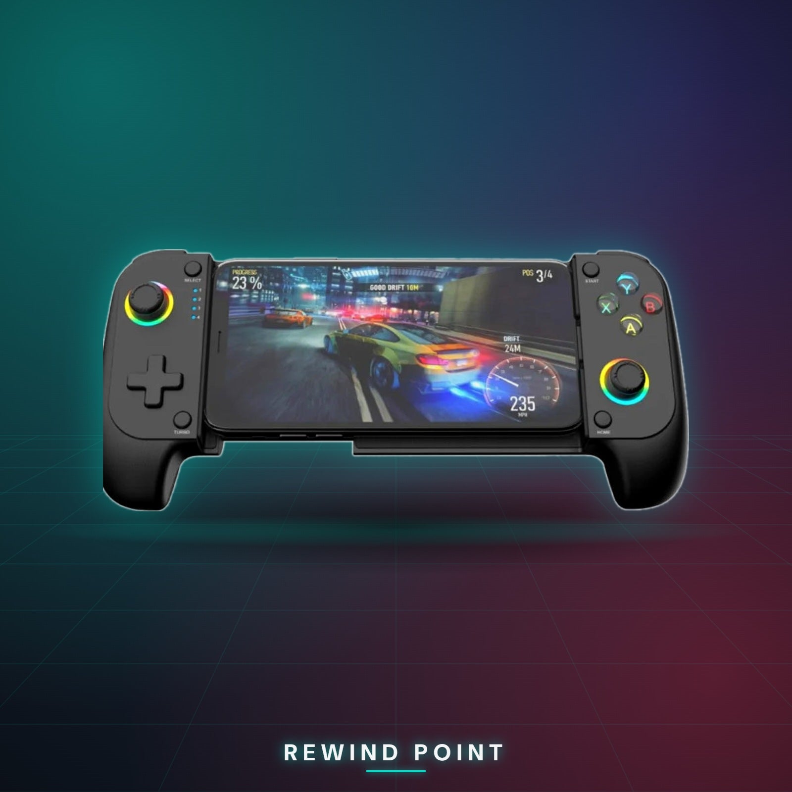 Bluetooth Wireless Gaming Controller - Rewind Point
