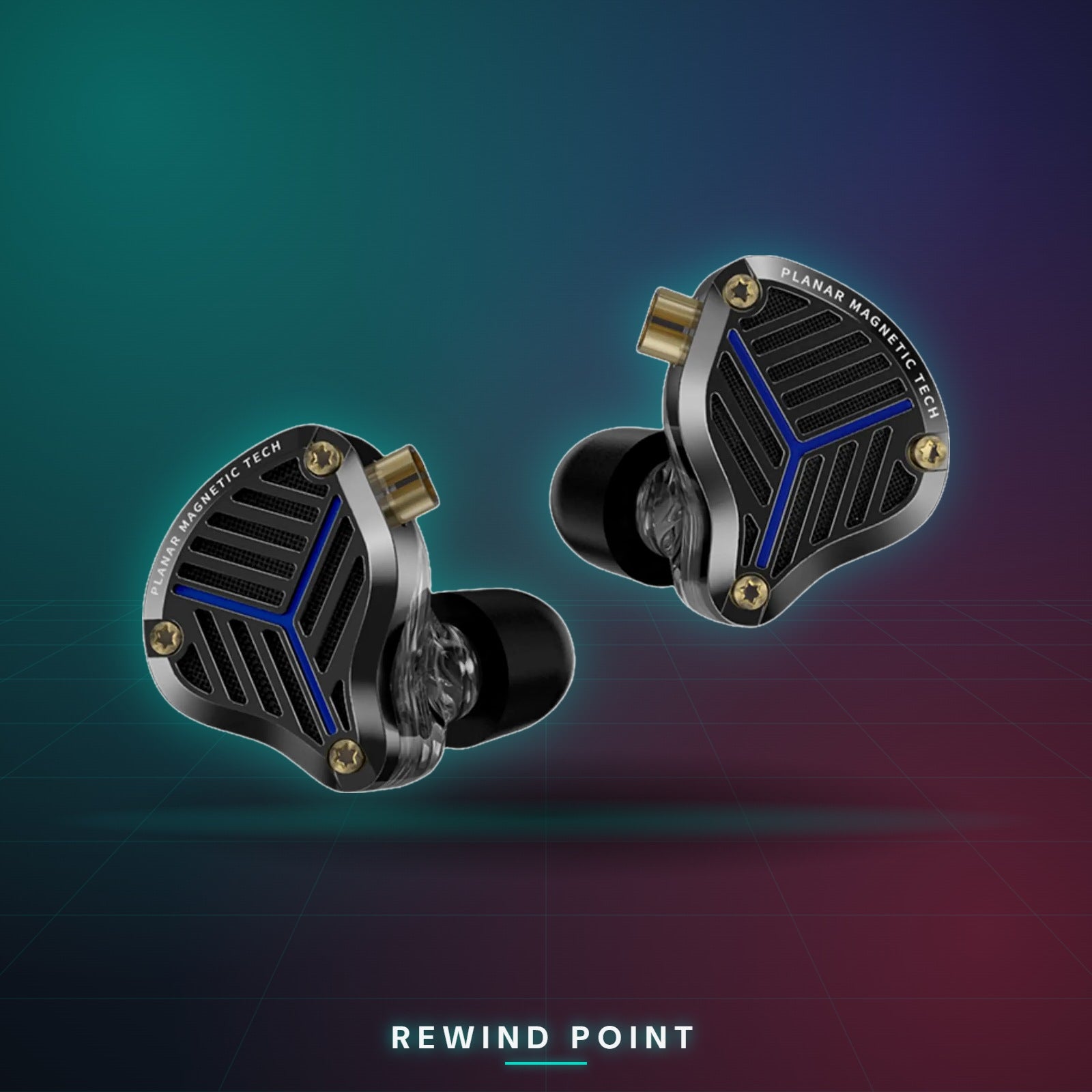 KZ PRX Planar In-Ear Monitors - Rewind Point