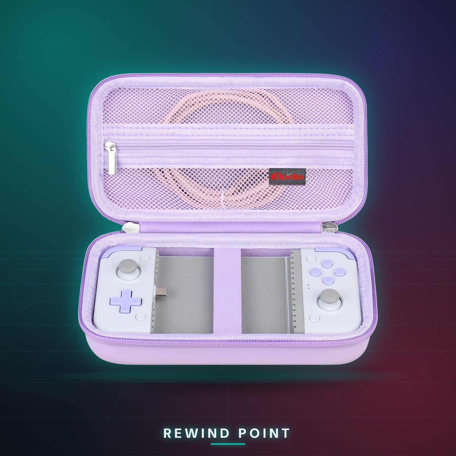 Elonbo Travel Case for Handheld Consoles - Rewind Point