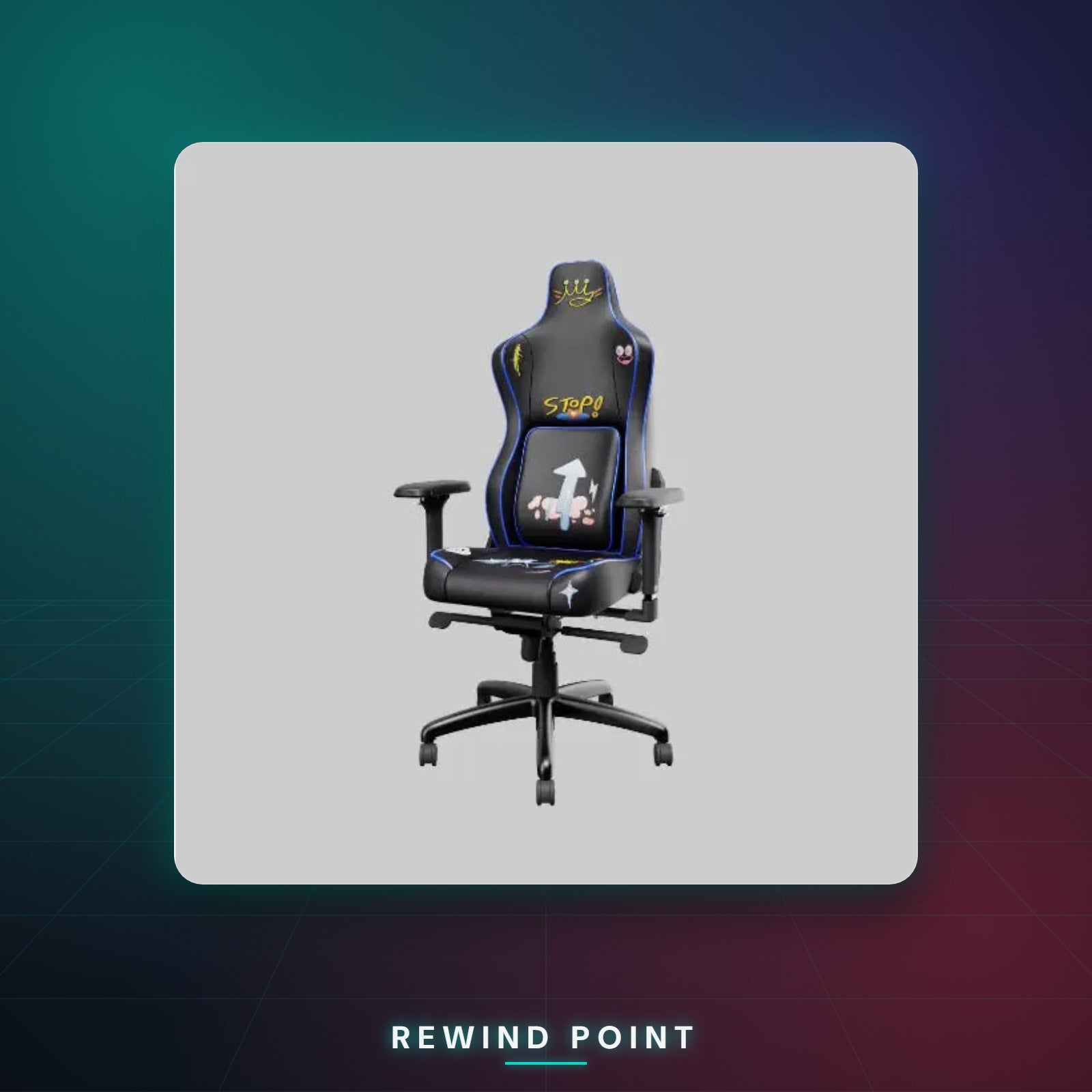 Premium High-Back Gaming Chair - Rewind Point